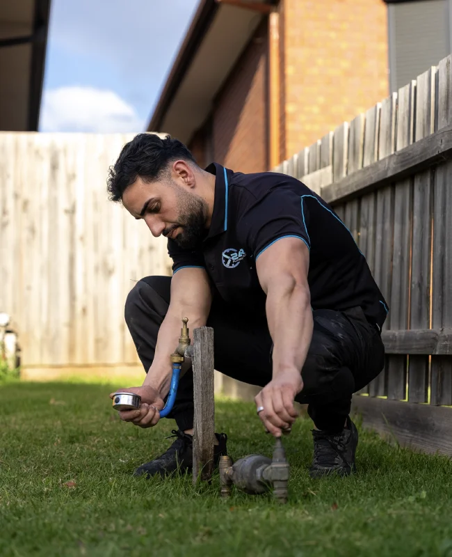 Water Pressure Check